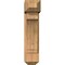 Ekena Millwork Imperial Craftsman Smooth Bracket w/ Offset Brace, Western Red Cedar, 7 1/2"W x 20"D x 32"H BKT0806X20X32IMP04SWR - alternate 3